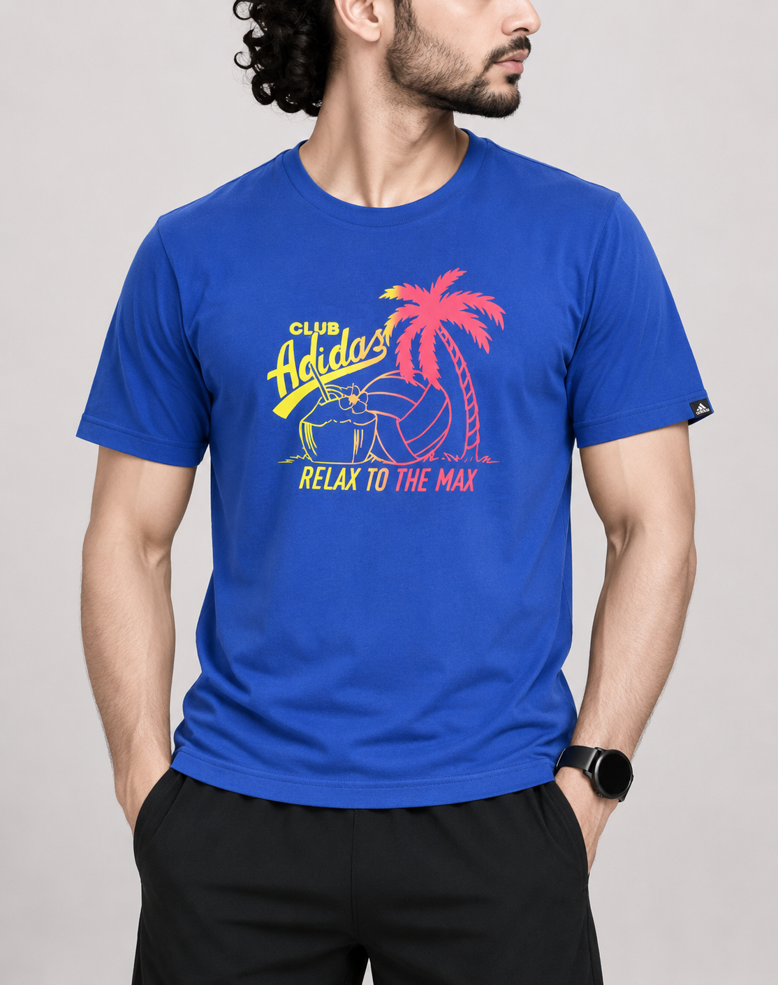 Adidas Men Cotton Blue T Shirt – Preloved Labels