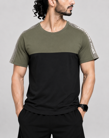 Michael Kors Men Cotton Black T Shirt