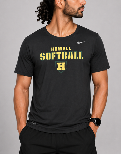 Nike Men Sport Black T Shirt