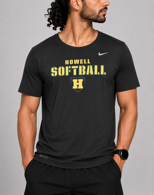 Nike Men Sport Black T Shirt