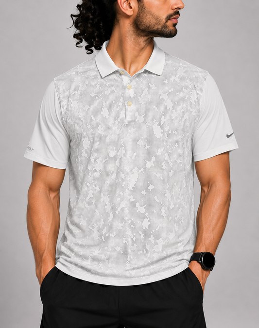 Nike Men Sport White T Shirt