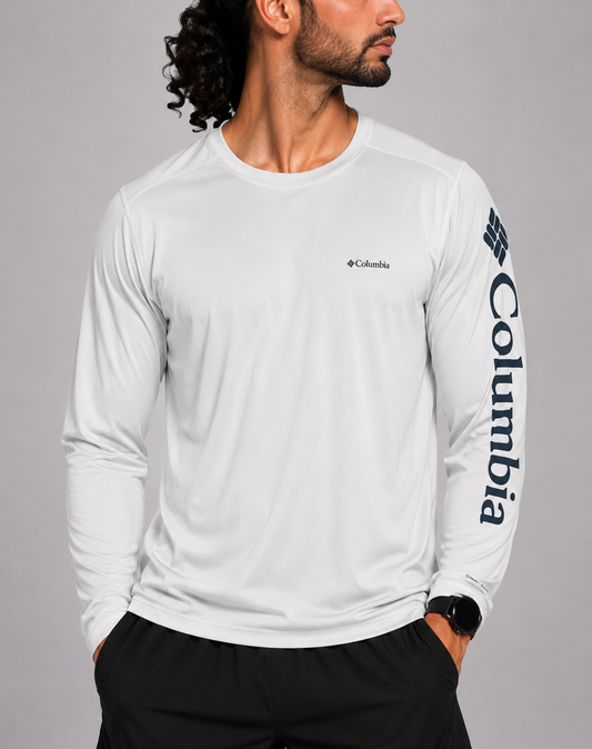 Columbia Men Sport White T Shirt