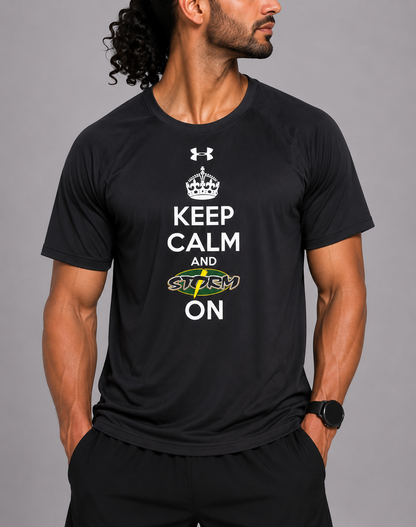 Under Armour Men Sport Black T Shirt