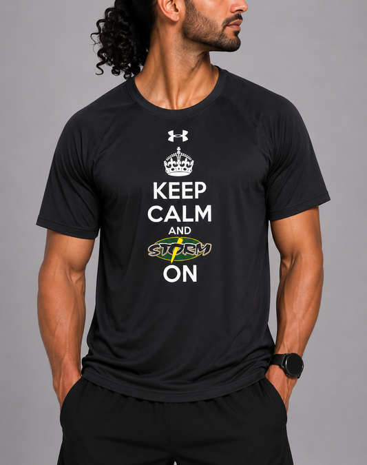 Under Armour Men Sport Black T Shirt