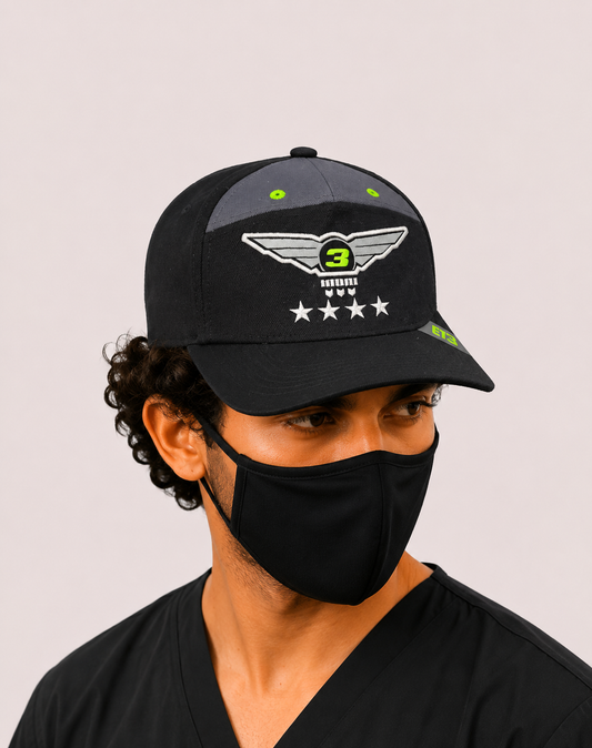 ET3 Men Black Cap