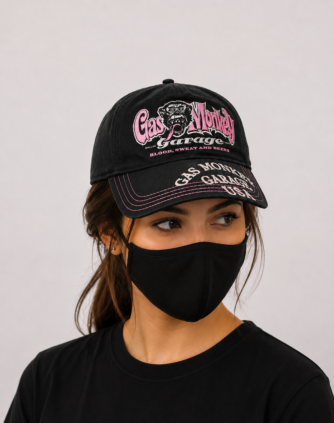 Gas Monkey Garage Women Black Cap