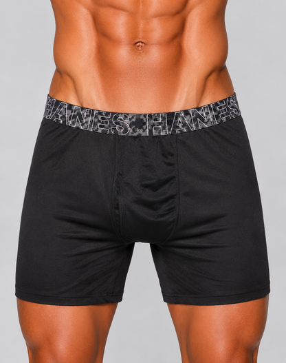 Hanes Men Sport Black Underwear