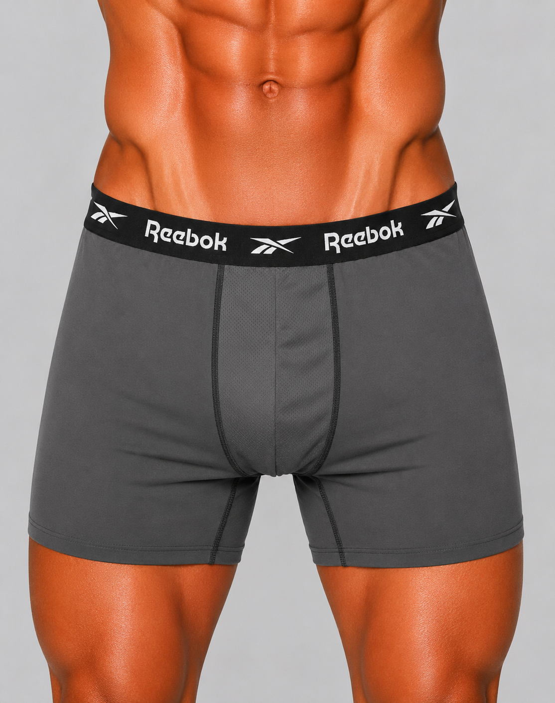 Reebok Men Sport Gray Underwear