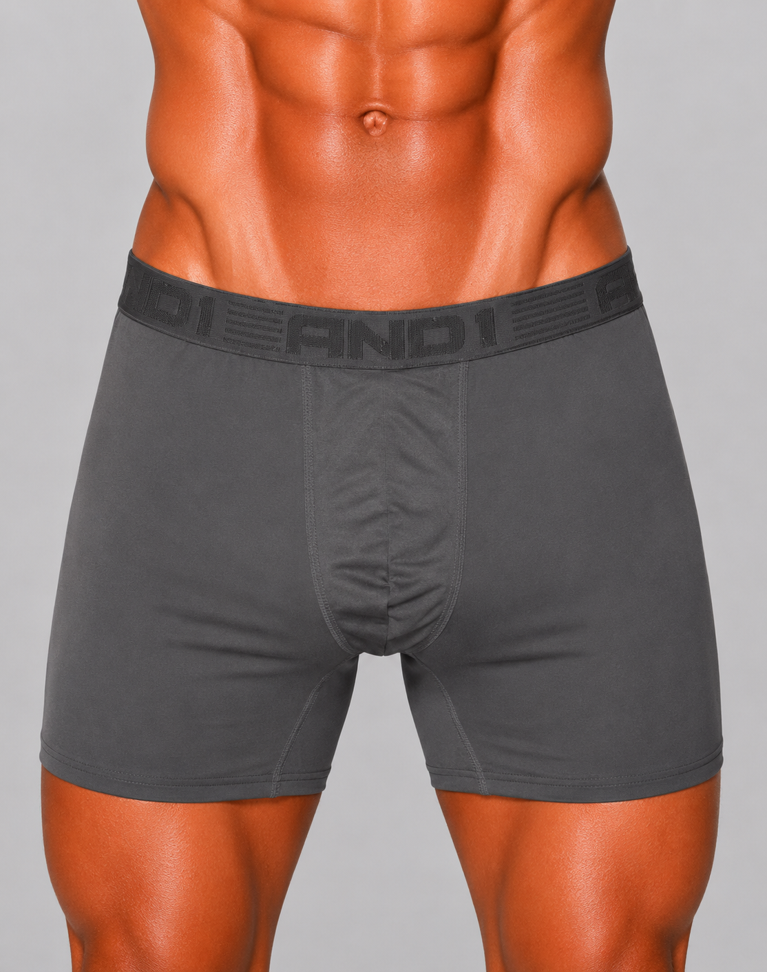 AND1 Men Sport Gray Underwear