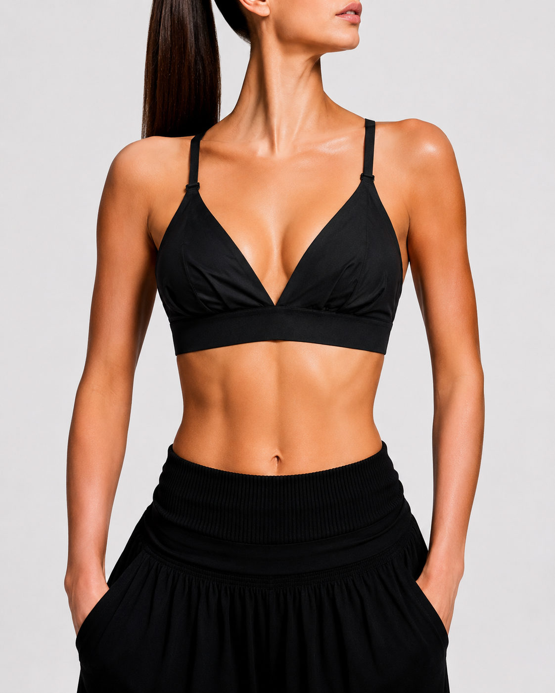 Auden Women Black Sport Bra