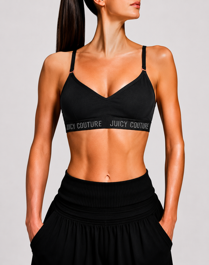 Juicy Couture Women Black Sport Bra