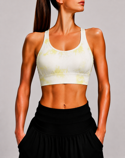 Pro Fit Seamless Women White Sport Bra