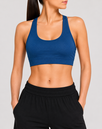 Secret Treasure Women Sport Blue Bra