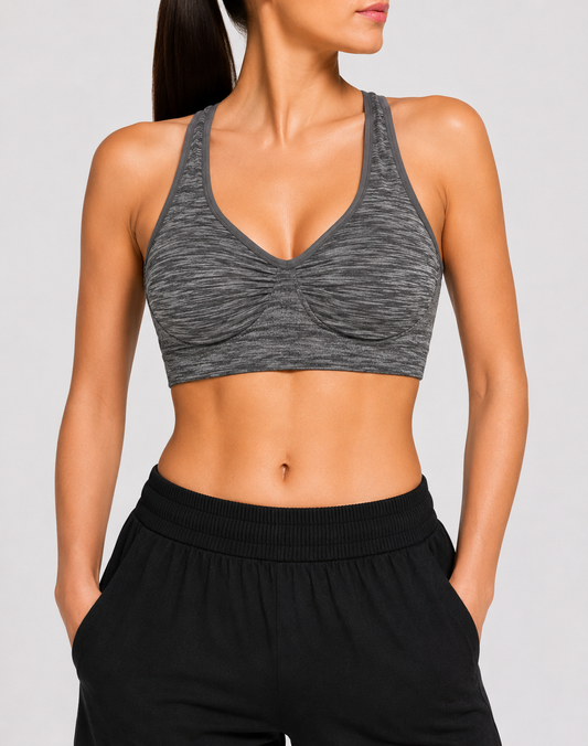 Fitwell Women Sport Gray Bra