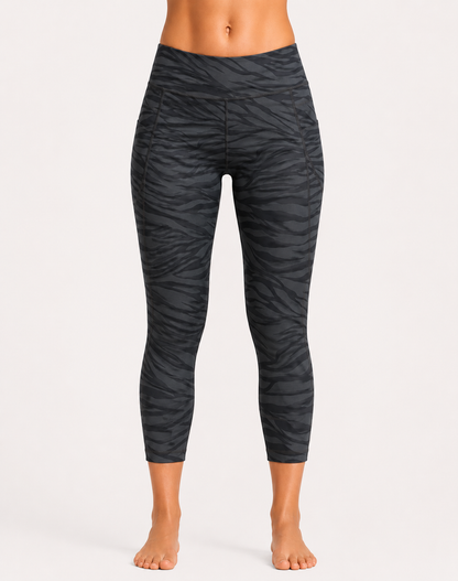 Old Navy Women Gray Sport Tights