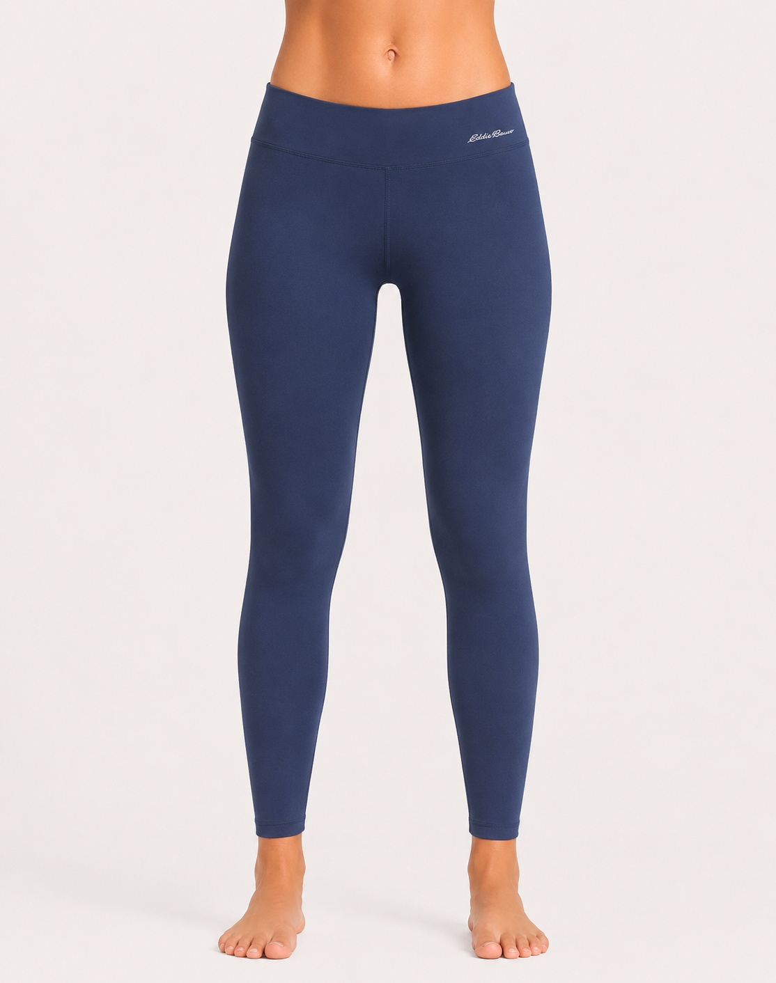 Eddie Bauer Women Blue Sport Tights