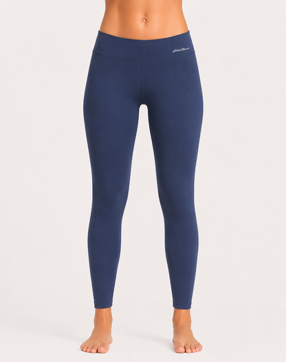 Eddie Bauer Women Blue Sport Tights