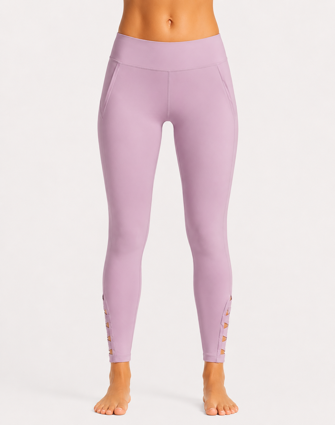 Beyond Yoga Women Purple Sport Tights