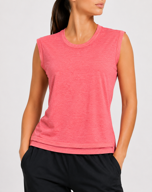 Bcg Women Sport Pink T Shirt