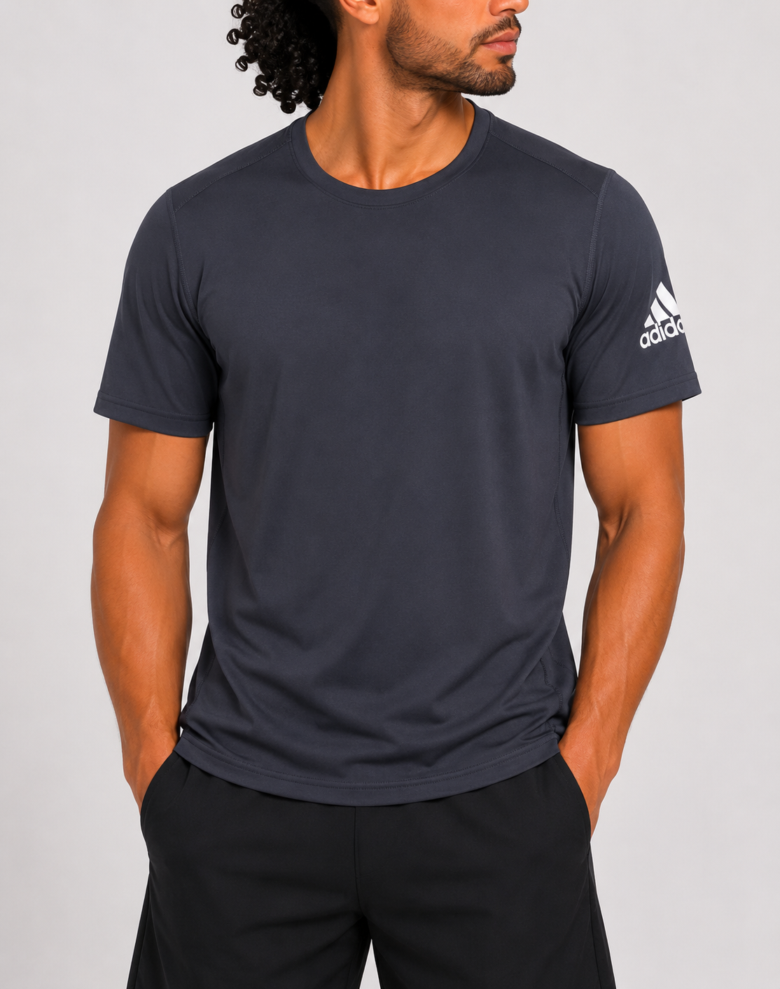 Adidas Men Sport Blue T Shirt