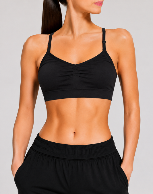 George Women Black Sport Bra