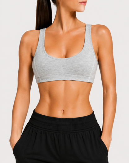 Pink Brand Women Gray Sport Bra