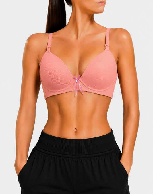 Aosiqi Women Pink Sport Bra