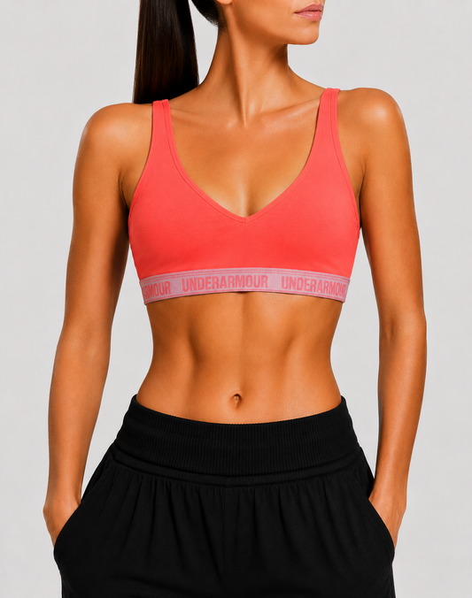 Under Armour Women Pink Sport Bra