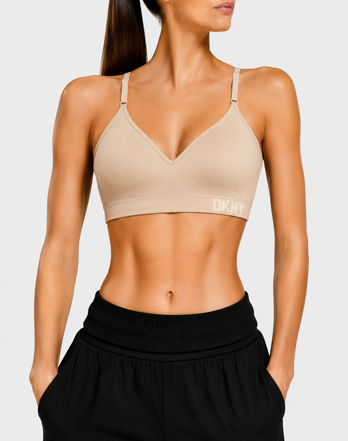 DKNY Women Cream Sport Bra – Preloved Labels