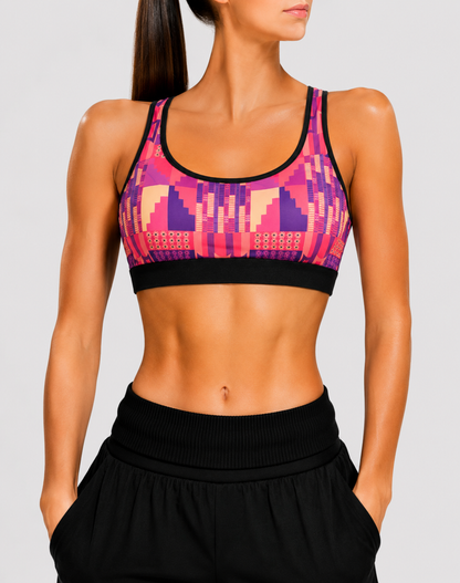 Culture fit Women Pink Sport Bra