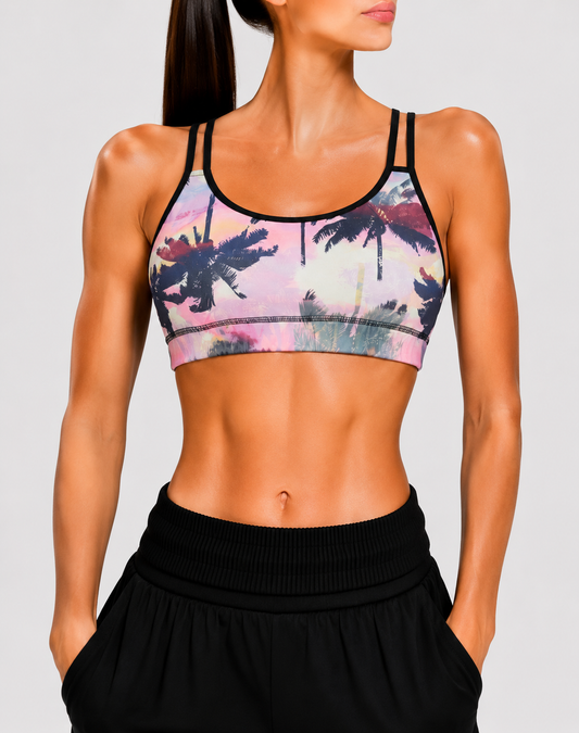 So Women Pink Sport Bra