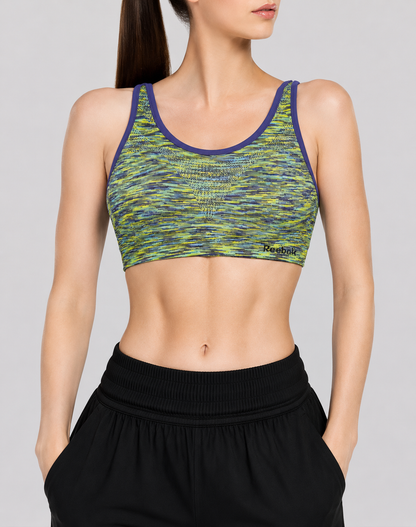 Reebok Women Green Sport Bra