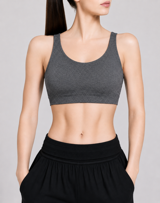 Old Navy Women Gray Sport Bra