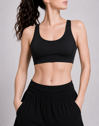Champion Women Black Sport Bra