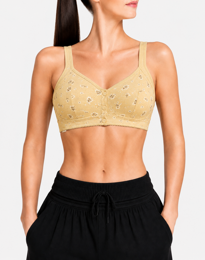 Preloved Women Yellow Sport Bra