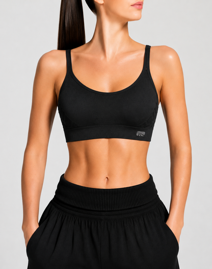 Marika Women Black Sport Bra