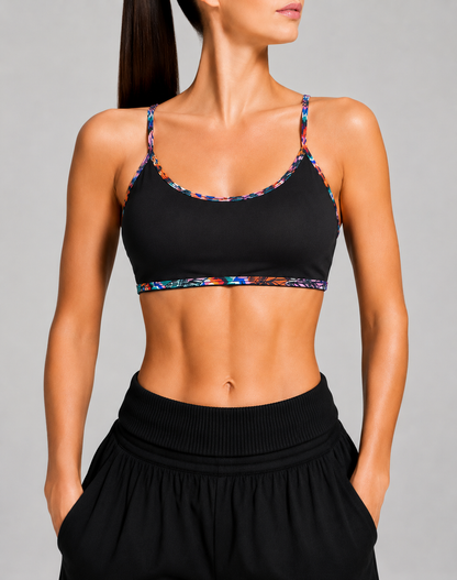 Art Class Women Black Sport Bra