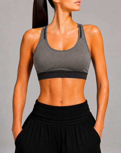 Avia Women Gray Sport Bra