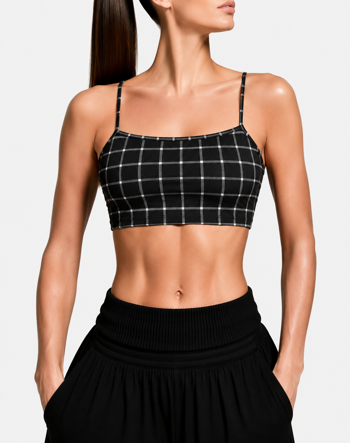 Forever 21 Women Black Sport Bra