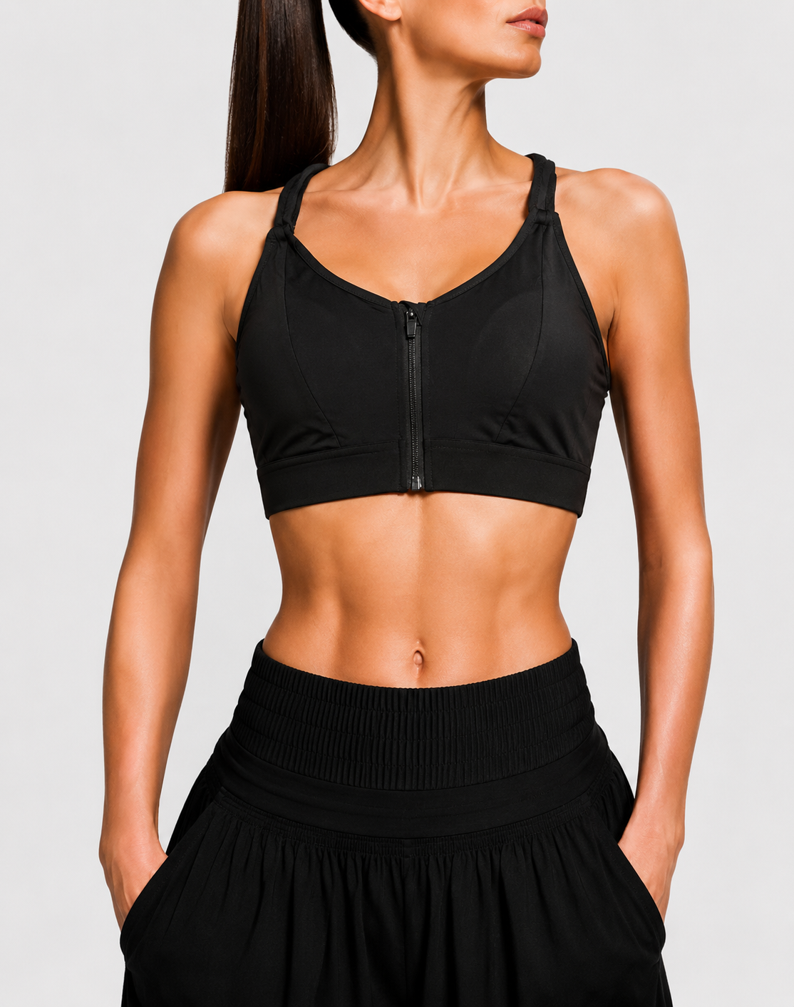 Preloved Women Black Sport Bra
