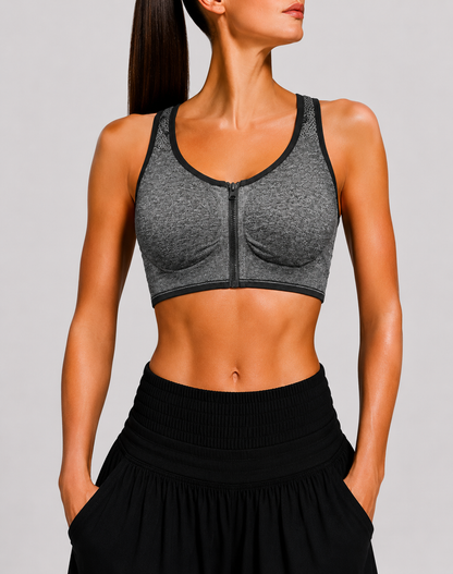 Preloved Women Gray Sport Bra