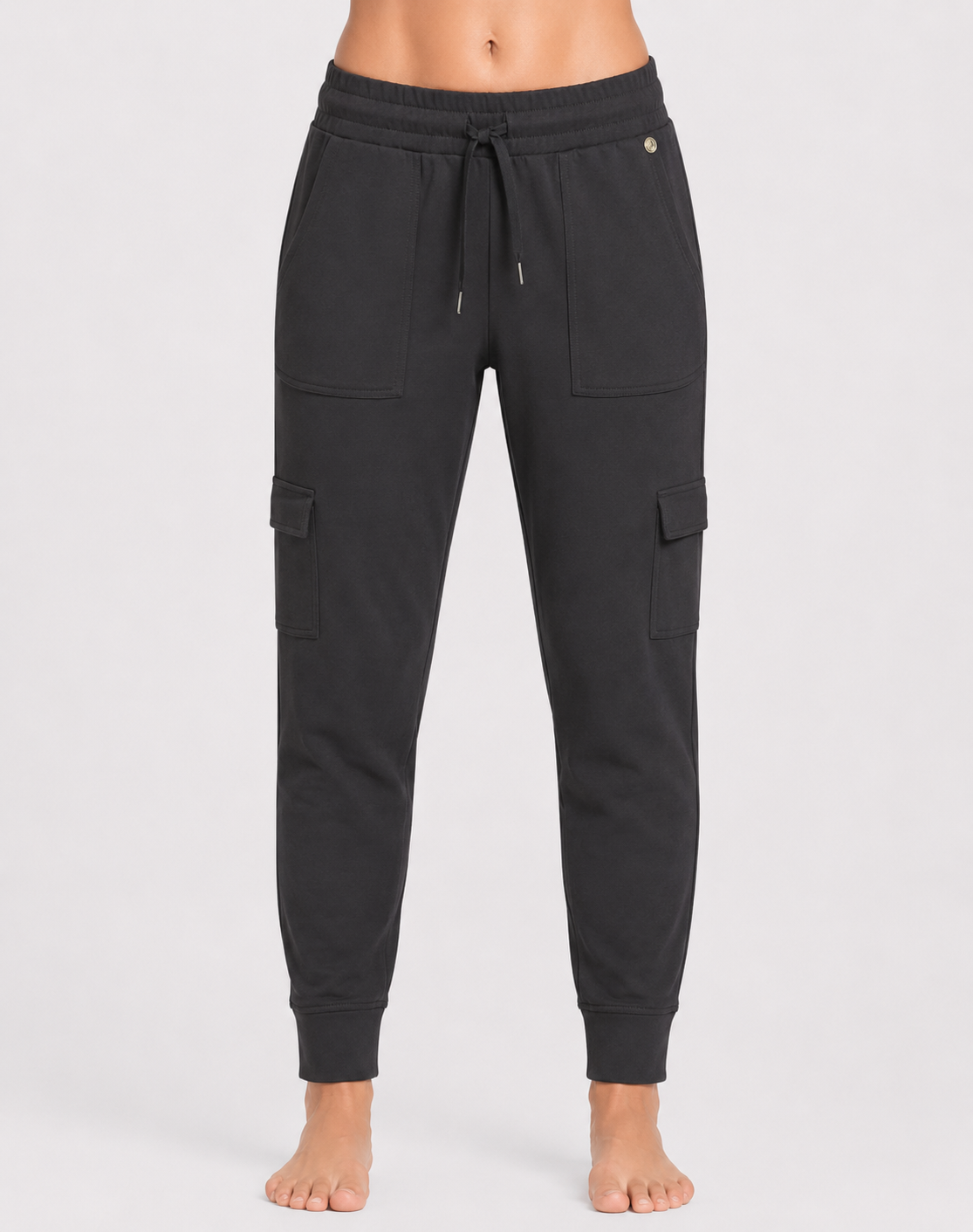 Apana Women Gray Sport Trouser
