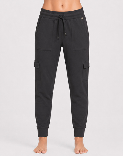 Apana Women Gray Sport Trouser