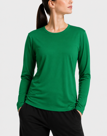 Tek Gear Women Sport Green T Shirt
