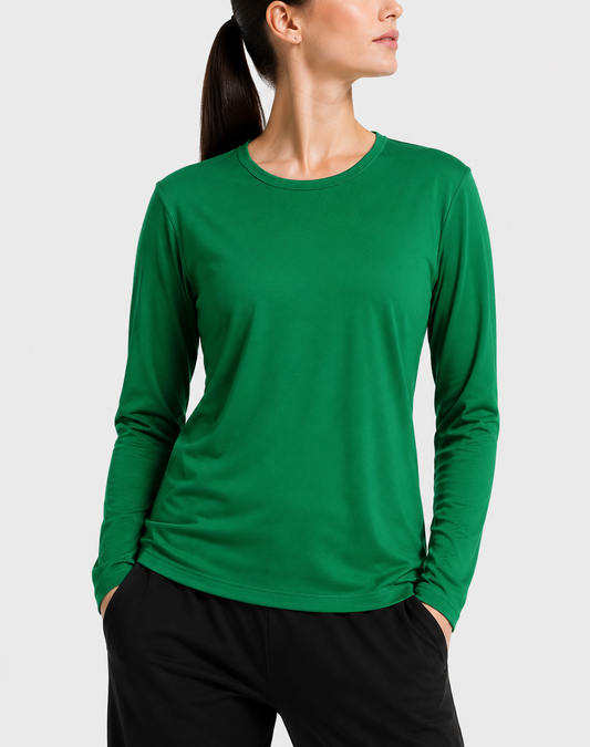 Tek Gear Women Sport Green T Shirt
