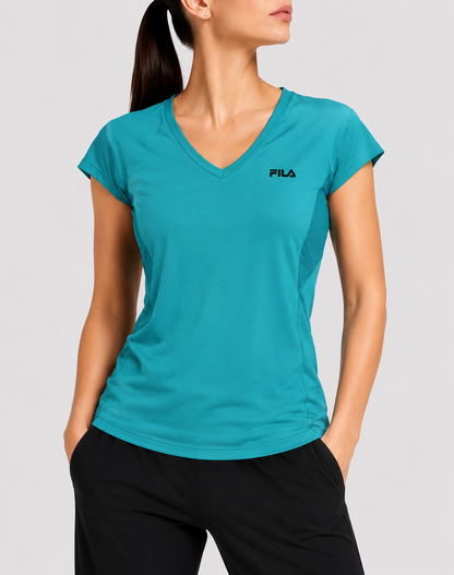 Fila Women Sport Blue T Shirt