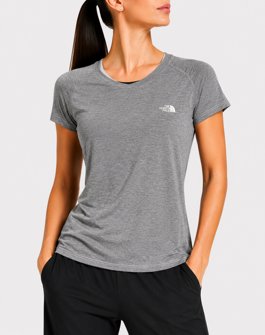 The North Face Women Sport Gray T Shirt