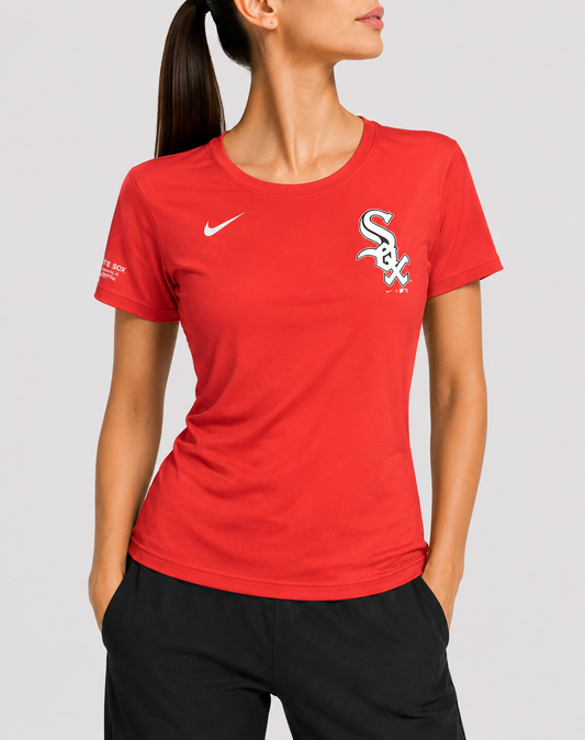 Nike Women Sport Red T Shirt