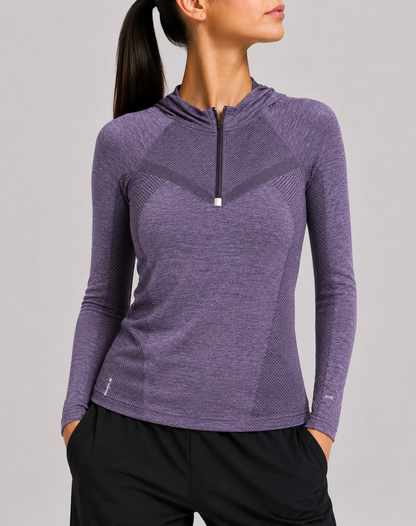 Champion Women Sport Purple T Shirt