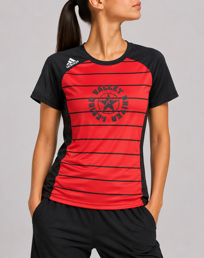 Adidas Women Sport Red T Shirt